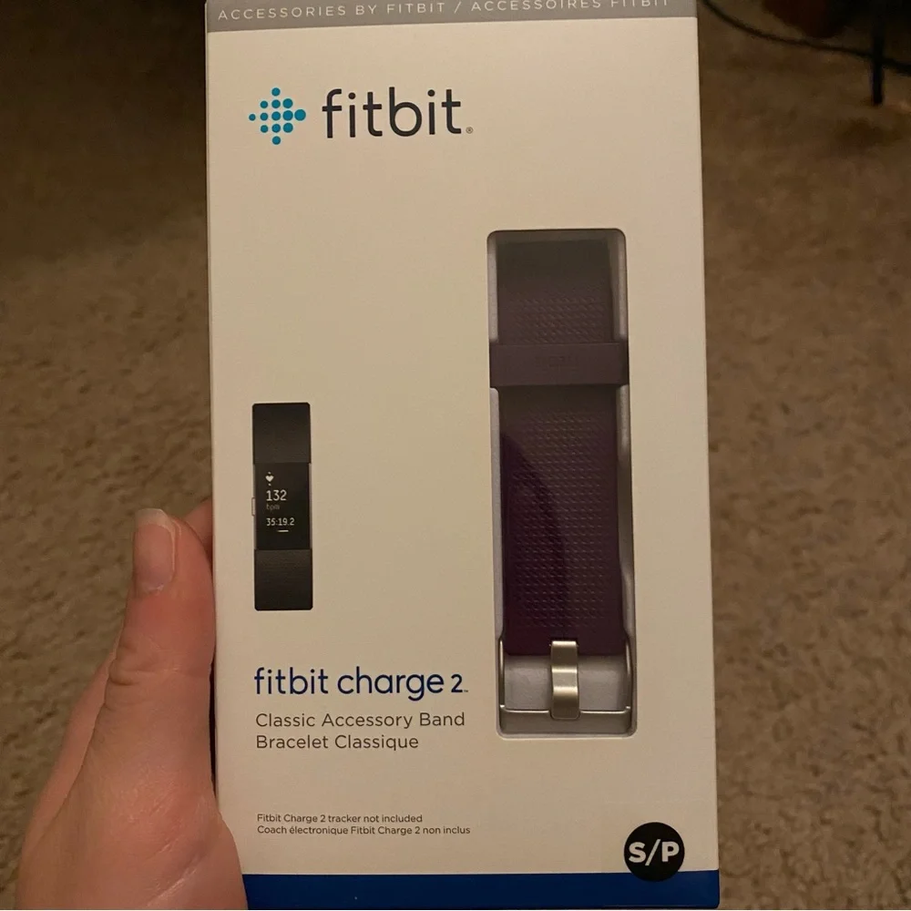NWT FITBIT Charge 2 Plum Accessory Band